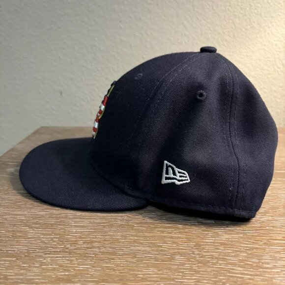 New Era Tampa Bay Rays 59FIFTY 4th Of July Navy Blue Hat (Men’s Size 7 1/4) - Picture 6 of 6